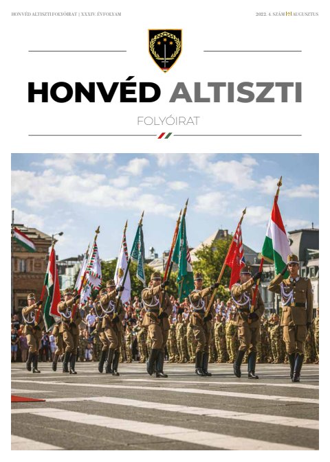 Honvéd Altiszti Folyóirat 2022_4