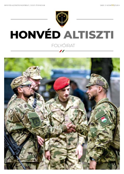 Honvéd Altiszti Folyóirat 2023_3