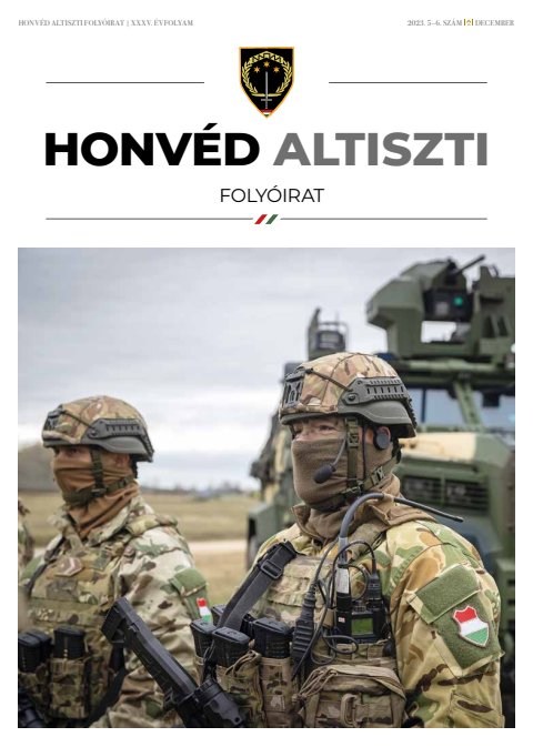 Honvéd Altiszti Folyóirat 2023_5-6
